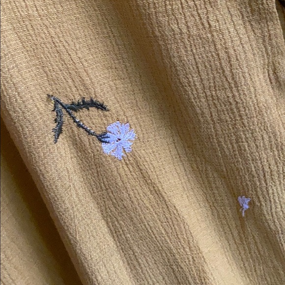 Dee Elly Mustard yellow sun dress. - Picture 2 of 2